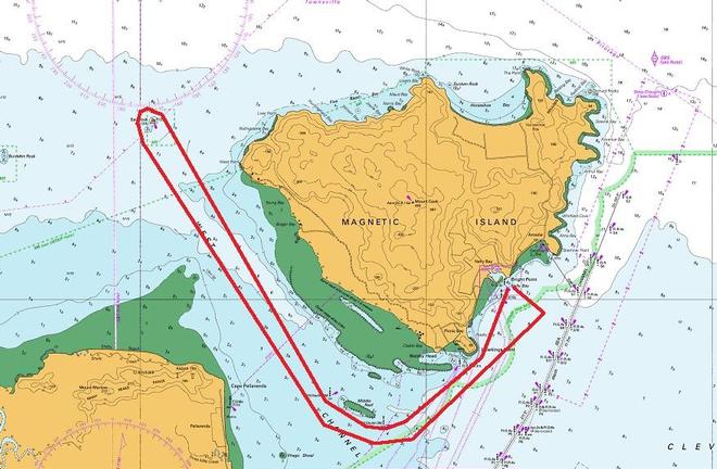 Magnetic Island Race Week 2014, Course Map 11 © SeaLink Magnetic Island Race Week Media SMIRW